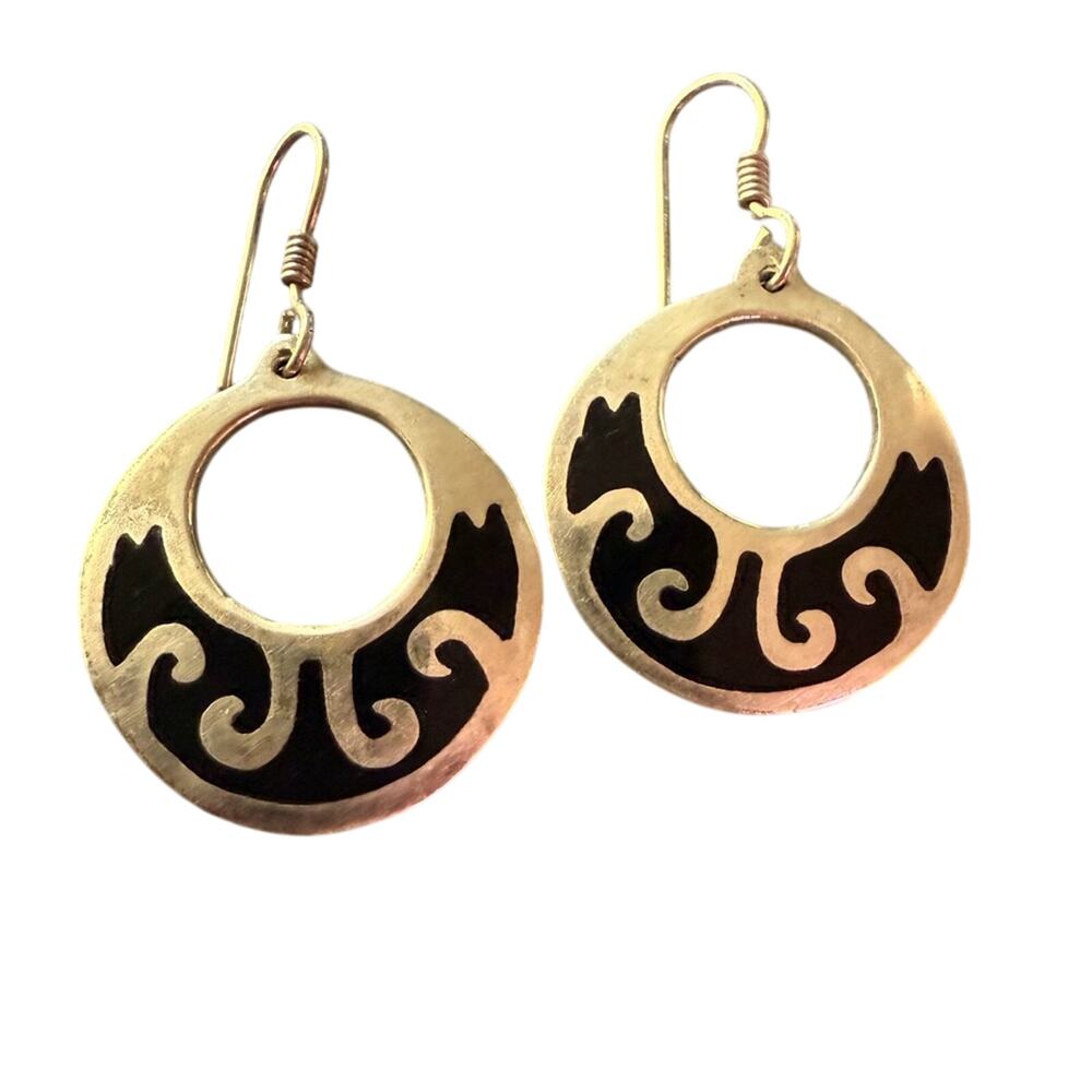 Taxco Mexico 925 Sterling Silver Earrings